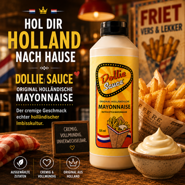 Dollie Sauce Hollandse Stijl Mayonaise - Hollandse Mayo