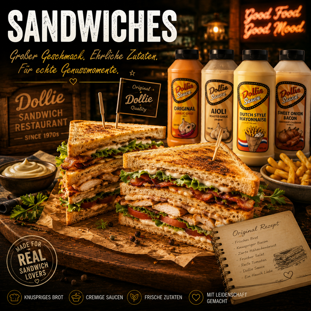 Die Saucen, die aus jedem Sandwich ein Erlebnis machen