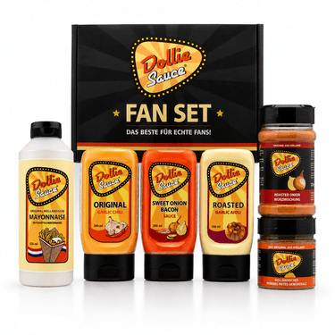 Dollie Sauce Fan Set - Eure Favoriten als 6er BBQ Saucen & Gewürz Bundle - Dolliesauce