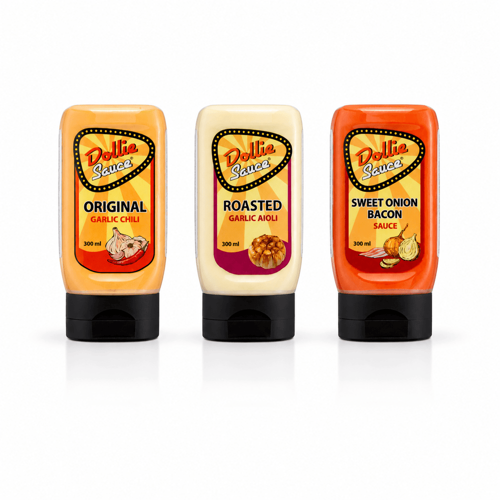 Dollie Sauce Starter Set - Ideal auch als Geschenk zur Grillparty - Dolliesauce