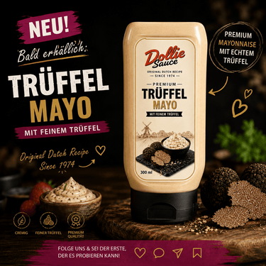 Dollie Sauce Trüffel Mayo – Premium Mayo mit feinem Trüffel - Dolliesauce