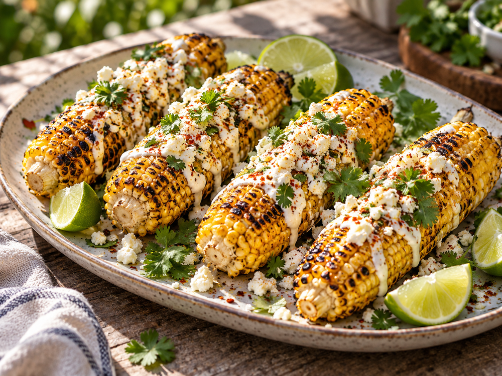 Smoky Elote – Grillmais mit Dollie Hickory Smoke