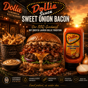 Dollie Sauce Sweet Onion Bacon - Dolliesauce
